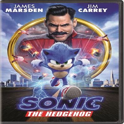 Sonic The Hedgehog (수퍼 소닉) (2020)(지역코드1)(한글무자막)(DVD)