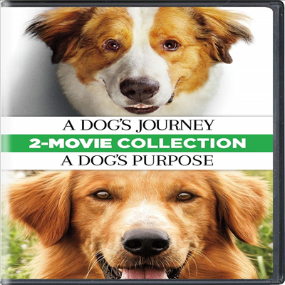 A Dog's Journey / A Dog's Purpose: 2-Movie Collection (안녕 베일리 / 베일리 어게인)(지역코드1)(한글무자막)(2DVD)