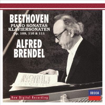 베토벤: 피아노 소나타 30, 31, 32번 (Beethoven: Piano Sonatas Op.109, 110 & 111) (Ltd. Ed)(UHQCD)(일본반) - Alfred Brendel