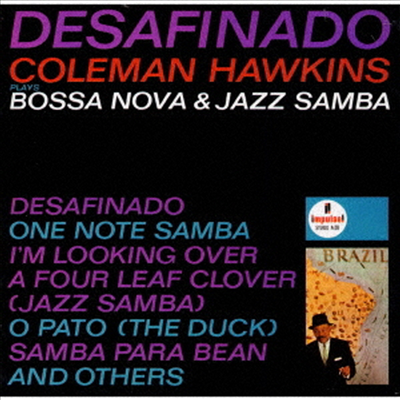 Coleman Hawkins - Desafinado (Ltd. Ed)(UHQCD)(일본반)