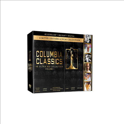Columbia Classics 4K Ultra HD Collection (Mr. Smith Goes to Washington / Lawrence of Arabia / Dr. Strangelove / Gandhi / A League of Their Own / Jerry Maguire) (스미스씨 워싱톤 가다/아라비아의 로렌스/