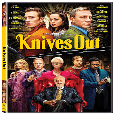 Knives Out (나이브스 아웃)(지역코드1)(한글무자막)(DVD)