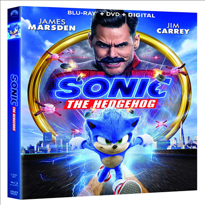 Sonic The Hedgehog (수퍼 소닉) (한글무자막)(Blu-ray+DVD)