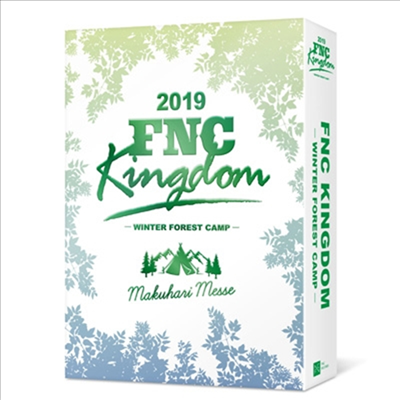 Various Artists - 2019 FNC Kingdom -Winter Forest Camp- (지역코드2)(3DVD)