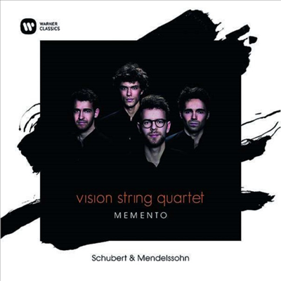 멘델스존: 현악 사중주 6번 & 슈베르트: 현악 사중주 14번 '죽음과 소녀' (Mendelssohn: String Quartet No.6 & Schubert: String Quartet No.14)(CD) - Vision String Quartet