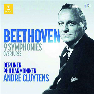 베토벤: 교향곡 전집 1 - 9번 (Beethoven: Complete Symphonies Nos.1 - 9) (5CD) - Andre Cluytens