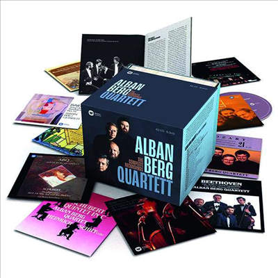 알반 베르크 사중주단 전집 (Alban Berg Quartet - The Complete Recordings) (62CD + 8DVD Boxset) - Alban Berg Quartet