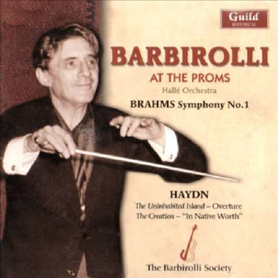 브람스: 교향곡 1번, 하이든: 서곡 &#39;무인도&#39; (Brahms: Symphony No.1, Haydn: Overture &#39;Uninhabited Island&#39;)(CD) - John Barbirolli