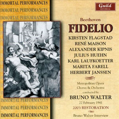 베토벤: 피델리오 (Beethoven: Fidelio op.72) (2CD) - Kirsten Flagstad