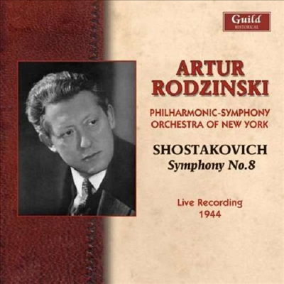 쇼스타코비치: 교향곡 8번 (Shostakovich: Symphony No.8) (CD) - Artur Rodzinski