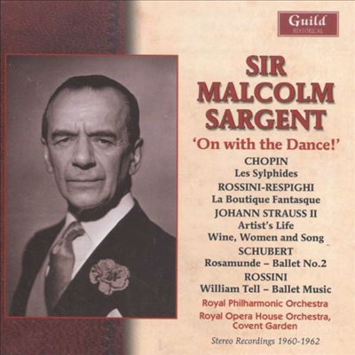 말콤 서전트 - 무도회 명연집 (Malcolm Sargent - On With The Dance!)(CD) - Malcolm Sargent