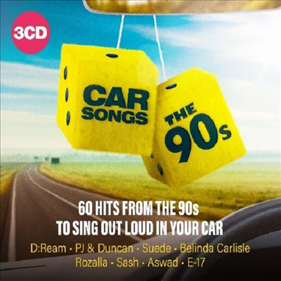 Various Artists - Car Songs: The 90`S (Digipack)(3CD)