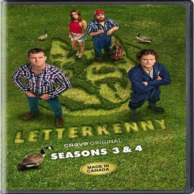 Letterkenny: Seasons 3 &amp; 4 (레터케니: 시즌 3 &amp; 4)(지역코드1)(한글무자막)(2DVD)