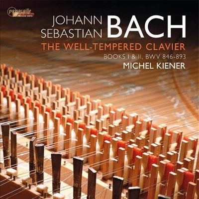 바흐: 평균율 클라비어 1권 &amp; 2권 전곡 (Bach: The Well-Tempered Clavier, Books I &amp; II, BWV 846-893) (4CD) - Michel Kiener