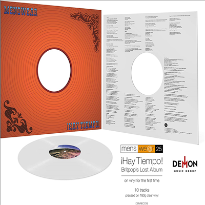 Menswear - Hay Tiempo (180g Clear LP)