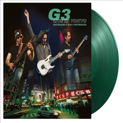 G3 (Jo Satriani / Steve Vai / John Petrucci) - Live In Tokyo (180g Gatefold Colored 3LP)