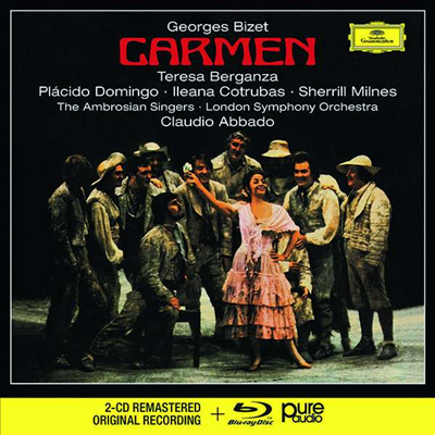 비제: 오페라 &#39;카르멘&#39; (Bizet: Opera &#39;Carmen&#39;) (2CD + Blu-ray Audio) - Claudio Abbado