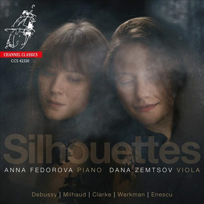 실루엣 - 비올라와 피아노를 위한 작품집 (Silhouettes - Works for Viola and Piano)(CD) - Dana Zemtsov