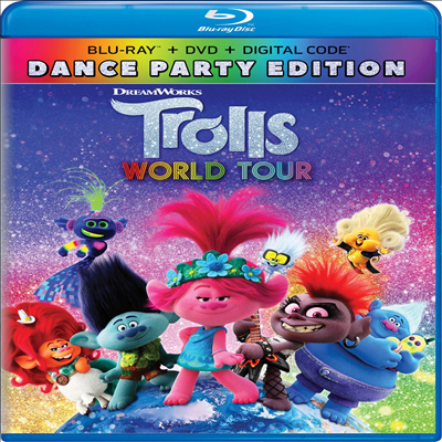 Trolls World Tour (트롤: 월드 투어) (한글무자막)(Blu-ray+DVD)