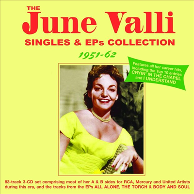 June Valli - The June Valli Singles &amp; EPs Collection 1951-62 (3CD)