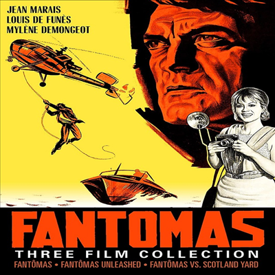 Fantomas Three Film Collection (Fantomas / Fantomas Unleashed / Fantomas vs. Scotland Yard) (판토마 3 필름 컬렉션)(지역코드1)(한글무자막)(DVD)