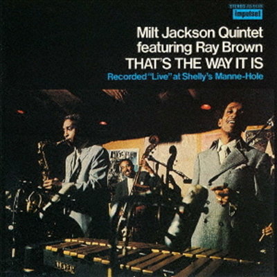 Milt Jackson - That&#39;s The Way It Is (Ltd. Ed)(UHQCD)(일본반)