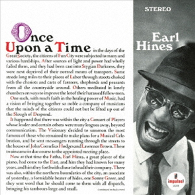 Earl Hines - Once Upon A Time (Ltd. Ed)(UHQCD)(일본반)