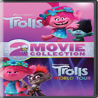 Trolls / Trolls World Tour: 2-Movie Collection (트롤 / 트롤: 월드 투어)(지역코드1)(한글무자막)(2DVD)