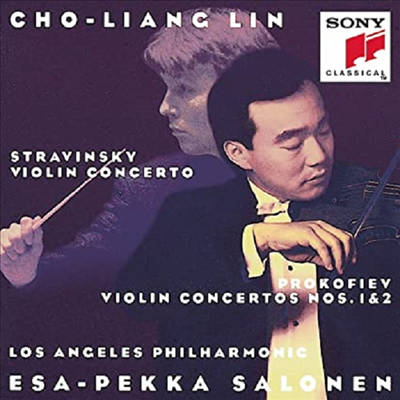 프로코피에프: 바이올린 협주곡 1, 2번, 스트라빈스키: 바이올린 협주곡 (Prokofiev: Violin Concerto No.1 & 2, Stravinsky: Violin Concerto In D) (CD-R) - 초량 린(Cho-Liang Lin)