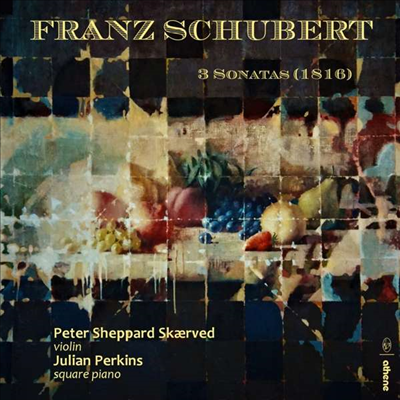 슈베르트: 바이올린 소나타 1, 2 & 3번 (Schubert: Violin Sontas Nos.1, 2 & 3)(CD) - Peter Sheppard Skaerved