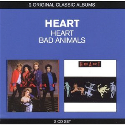 Heart - 2 Original Classic Albums (Heart + Bad Animals) (2CD)(CD)