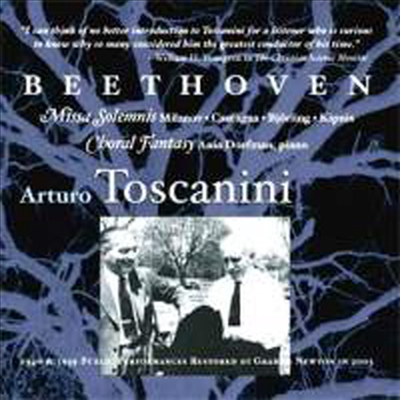 베토벤: 장엄미사 & 코랄 환타지 (Beethoven: Missa Solemnis in D major & Fantasia for Piano, Chorus and Orchestra) (2CD) - Arturo Toscanini