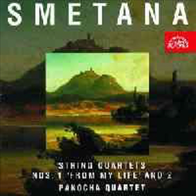 스메타나 : 현악사중주 1번 &#39;내 생애에서&#39; &amp; 2번 (Smetana : String Quartet No.1 in E minor &#39;From My Life&#39;)(CD) - Panocha Quartet