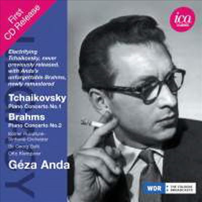 브람스: 피아노 협주곡 2번 & 차이코프스키: 피아노 협주곡 1번 (Brahms: Piano Concerto No.2 & Tchaikovsky: Piano Concerto No.1)(CD) - Geza Anda