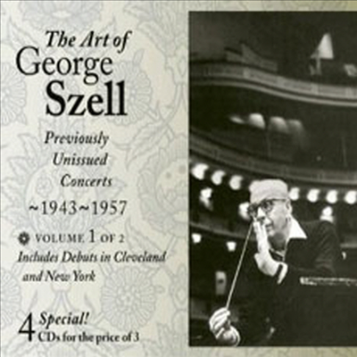 조지 셀의 예술 Vol.2 (The Art of George Szell, Vol. 2, Previously Unissued Concerts 1943-57) (4 for 3) (CD 최초 발매) - George Szell