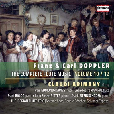 도플러 형제의 플루트 작품 10집 (Doppler: Flute Works Vol.10)(CD) - Claudi Arimany