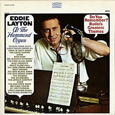 Eddie Layton - Do You Remember? Radio&#39;s Greatest Themes (CD-R)