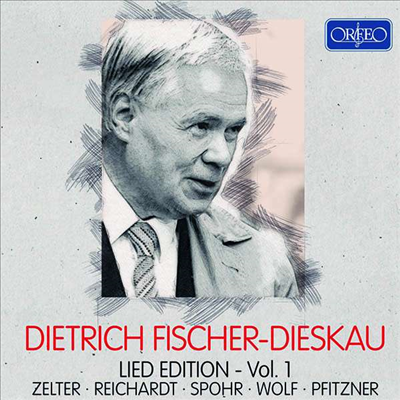 피셔-디스카우 - 가곡 에디션 1집 (Dietrich Fischer-Dieskau - Lied Edition Vol.1) (5CD Boxset) - Dietrich Fischer-Dieskau