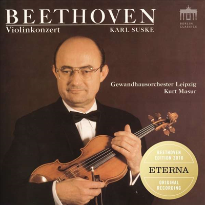 베토벤: 바이올린 협주곡 (Beethoven: Violin Concerto)(CD)(Digipack) - Karl Suske