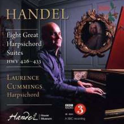 헨델: 하프시코드 모음곡 1번 - 8번 (Handel: Harpsichord Suites Nos.1 - 8 HWV 426 - 433) (2CD) - Laurence Cummings