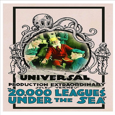 20,000 Leagues Under The Sea (해저 2만리) (1916)(지역코드1)(한글무자막)(DVD)