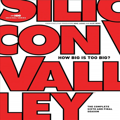 Silicon Valley: The Complete Sixth and Final Season (실리콘 밸리: 시즌 6) (2019)(지역코드1)(한글무자막)(DVD)(DVD-R)