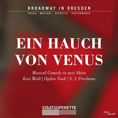 Kurt Weill/Ogden Nash/S.J. Perelman - One Touch of Venus (원 터치 오브 비너스) (독일어버전)(Musical)