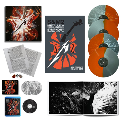 Metallica - S&amp;M2 (Ltd)(Colored 4LP+2CD+Blu-ray)(Box Set)