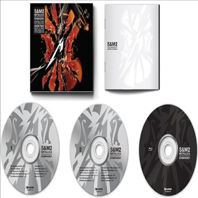 Metallica - S&M2 (2CD+Blu-ray)(미국반)(Digipack)