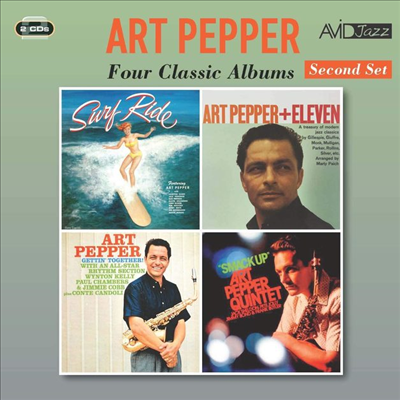 Art Pepper - Four Classic Albums (Surf Ride / Art Pepper + Eleven (Modern Jazz Classics) / Gettin' Together! / Smack Up)(Remastered)(2CD)