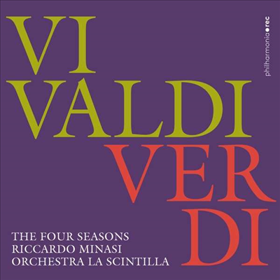 비발디: 사계 (Vivaldi: The Four Seasons)(CD) - Riccardo Minasi
