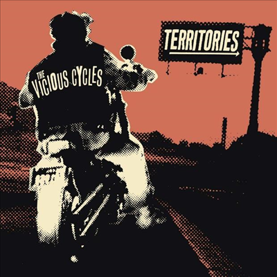Territories / Vicious Cycles - Split (7 inch White LP)