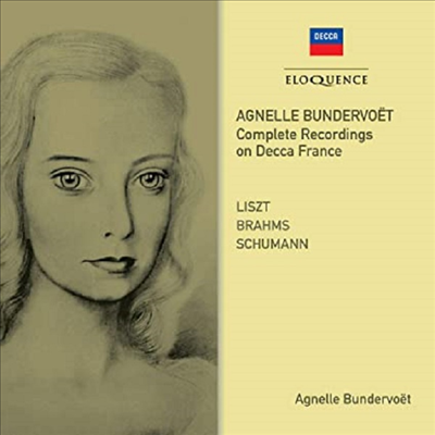 아뉴엘 분더보예 - 역사적 데카 레코딩 (Agnelle Bundervoet - Complete Recordings On Decca France) (2CD) - Agnelle Bundervoet