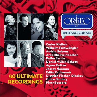 오르페오 40주년 에디션 (ORFEO 40th Anniversary Edition - 40 Ultimate Recordings) (2CD) - 여러 아티스트